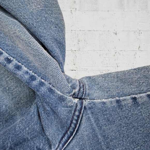 80s Vintage Medium Wash Tapered Leg Sasson High Waisted Mom Jeans Size 26 - Picture 6 of 11